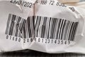 Bar code closeup