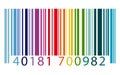 Bar Code Identity Marketing Data Encryption Concept