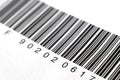 Bar code label Royalty Free Stock Photo