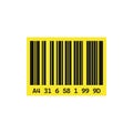 Bar code scanning label product template design