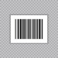 Bar Code Set Vector. Universal Product Scan Code.