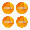 Bar code sign icon. Scan code symbol. Royalty Free Stock Photo