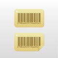 Bar code Sticker Royalty Free Stock Photo