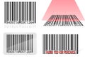 Bar code stock vector illustration Royalty Free Stock Photo