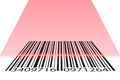 Bar code stock vector illustration Royalty Free Stock Photo