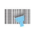 Bar code symbol Royalty Free Stock Photo