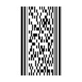 Bar code vector cartoon icon. Vector illustration barcode on white background. Isolated cartoon illustration icon of Royalty Free Stock Photo