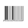 Bar Code. barcodes represented data by varying the widths and spacings of parallel lines. Royalty Free Stock Photo
