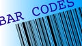 Bar Codes graphic showing text and partial bar code