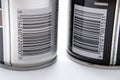 Bar codes on spray cans