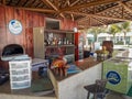 Bar counter and desk on Flat Resort, Porto de Galinhas, Brazil