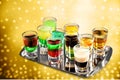 Bar drinks Royalty Free Stock Photo