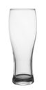 Bar empty beer glass isolated with clipping path included Royalty Free Stock Photo