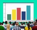 Bar Graph Analysis Achievement Improvement Strategy Success Concept Royalty Free Stock Photo