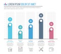 Bar Graph Template Royalty Free Stock Photo