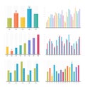 Bar Graphs Royalty Free Stock Photo