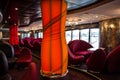 Bar interior on cruise liner Splendida Royalty Free Stock Photo