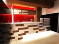 Bar Interior Design Royalty Free Stock Photo