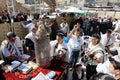 Bar Mitzvah Ceremony at the Western Wall in Jerusalem Royalty Free Stock Photo