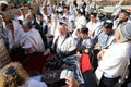 Bar Mitzvah Ceremony at the Western Wall in Jerusalem Royalty Free Stock Photo