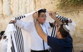 Bar Mitzvah ritual at the Wailing Wall