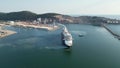 Bar, Montenegro, Departure of Cruis Shup