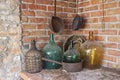 Bar with Old Dusty Bottles