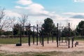 bar park for street workout or calisthenics