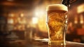 bar pint beer drink classic Royalty Free Stock Photo