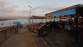 Drying waters of Dead sea, Kalia beach, Israel