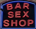 Bar Sex Shop Royalty Free Stock Photo