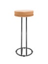 Bar stool isolated on white Royalty Free Stock Photo
