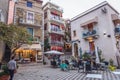 Bar Turrisi in Castelmola, Sicily island, Italy Royalty Free Stock Photo