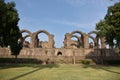 Bara Kaman, the unfinished mausoleum of Ali Adil Shah II in Bijapur, Karnataka, India