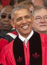 Barack Obama Attends 250th Anniversary Commencement Ceremony at Rutgers University