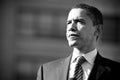 Barack Obama B&W