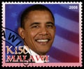 Barack Obama Postage Stamp from Malawi