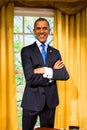 Barack Obama wax figure at Madame Tussauds San Francisco