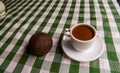 Chorote, traditional chocolate brew of Barcoa, Cuba