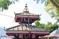 Barahi Island Temple on Phewa Lake Royalty Free Stock Photo