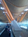 Barajas Airport, Spain, one of the terminals.