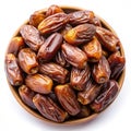 BarakahDates isolated on white background Royalty Free Stock Photo