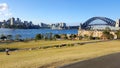 Barangaroo reserve, Sydney City, Australia Royalty Free Stock Photo