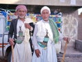 Portrait of two Yemeni men