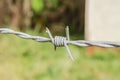 Barb Of Wire Fence Royalty Free Stock Photo