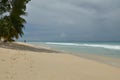 Barbados coast beaches and rocks beautiful caribbean lagoon Royalty Free Stock Photo