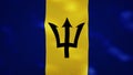 Barbados dense flag fabric wavers, background loop