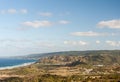 Barbados Landscape with Blue Sky, Mountain, Jungle and forest in background Royalty Free Stock Photo