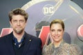 Barbara Muschetti and Andy Muschietti attended the premiere of The Flash in Madrid Spain