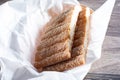 barbari bread in basket, Persian